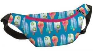 Напоясная сумка, бананка "Мороженко"
