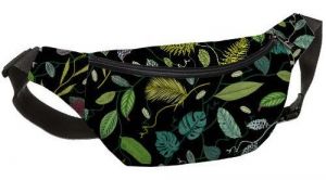 Напоясная сумка, бананка "Трава"
