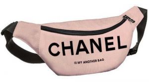 Напоясная сумка, бананка "Шанель"