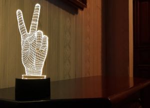 Сенсорный светильник 3D "Виктори"