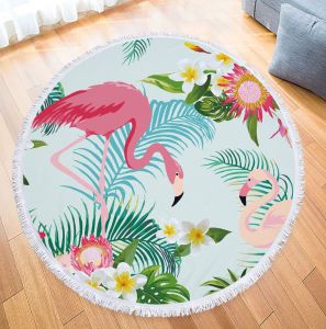 Пляжный коврик "Два Фламинго"