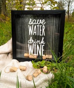 Копилка для винных пробок "Wine & Water"