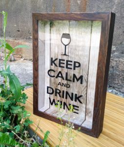 Копилка для винных пробок "Keep Calm and drink Wine"