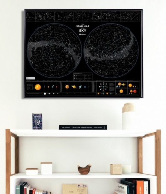 Скретч-постер  "Зоряне небо"