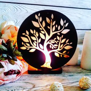 Cоляной светильник "Дерево жизни "