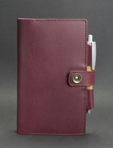 Софт-бук кожаный "Виноград"