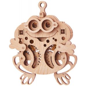 3D-пазл механический "Вудик лягушка"