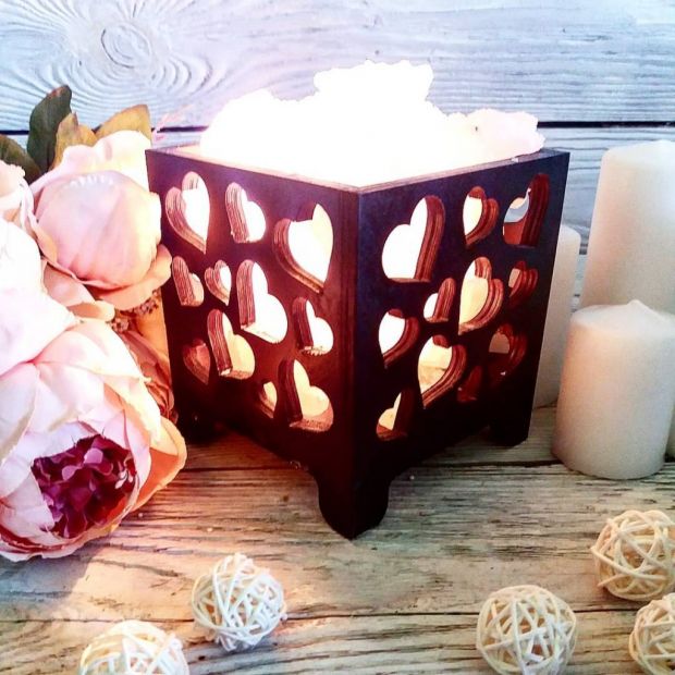 Соляная лампа "Корзина"