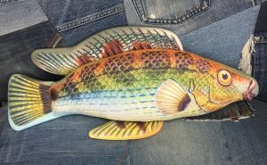 Подушка "Золотистый карп"