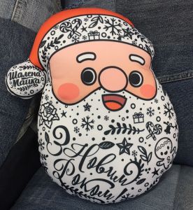 Подушка "Дед Мороз"