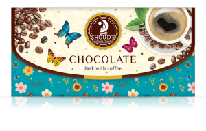 Шоколадный клатч "Чорный шоколад с кофе"