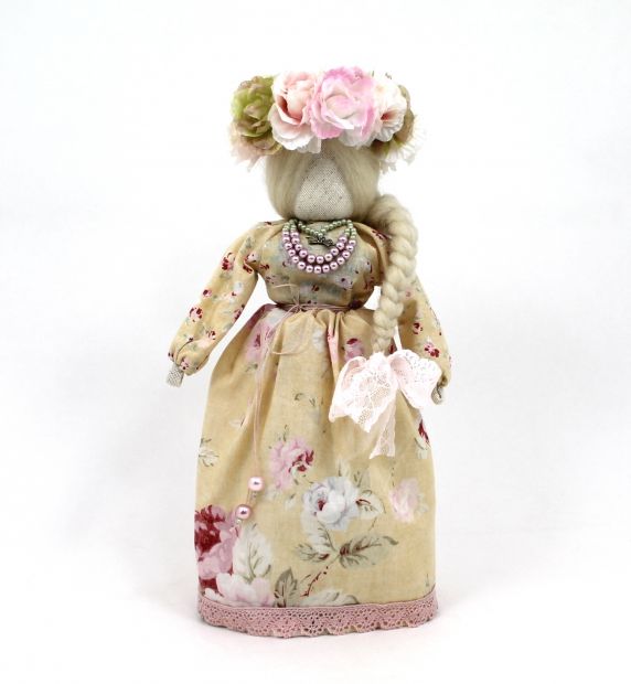 Авторская кукла-мотанка "Злата"