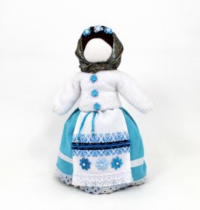 Авторская кукла-мотанка "Гануся"