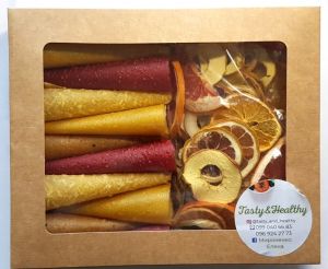 Подарочный набор фруктовой пастилы "Фруктовая подзарядка". версия 0.4