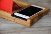 Деревянная мульти-подставка "Беспроводное зарядное устройство"
