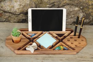 Деревянная подставка-органайзер "Суккулент"