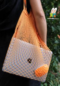 Авоська, эко-сумка для всего, оранж