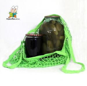Авоська, эко-сумка для всего, зеленая