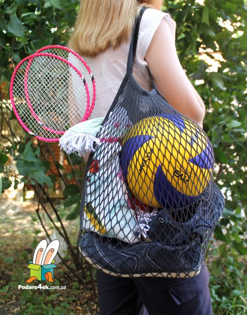 Авоська, эко-сумка для всего, черная