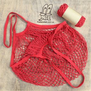 Авоська, эко-сумка для всего, красная