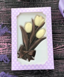 Шоколадные тюльпаны 50гр.