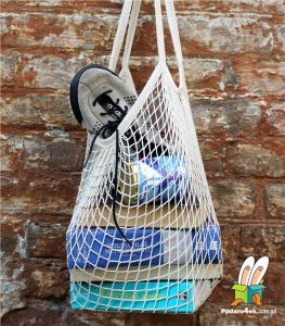 Авоська, эко-сумка для всего, бежевая