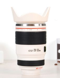 Кружка-объектив Caniam EF-S Mug 28-135 c подставкой