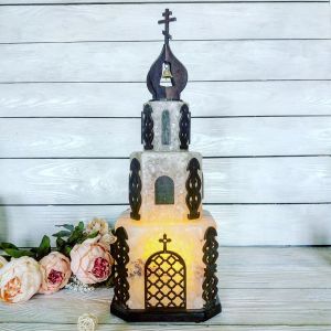 Соляной светильник "Церквушка" 15 кг