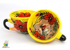 Чашка керамическая 0.5л. (58) (ручная работа)