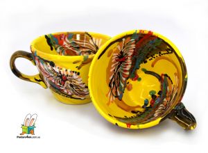 Чашка керамическая 0.5л. (63) (ручная работа)