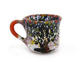 Чашка для кофе керамическая 0.1 л, (15)