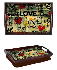Поднос на подушке "12 месяцев любви"