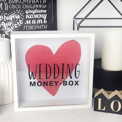 Копилка для купюр "Wedding Money box"