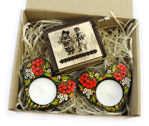 Брендированный подарочный набор с украинским колоритом "Несе Галя воду"