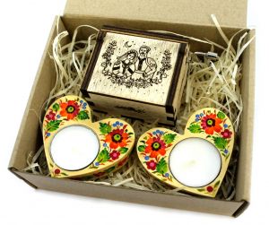 Подарочный набор с украинским колоритом "Ніч яка місячна"