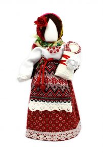 Авторская кукла-мотанка "Матуся с младенцем"