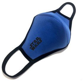 Многоразовая защитная маска для лица "Звездные Войны"  в синем