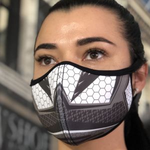 Маска защитная "Sport Reflex " белая