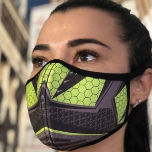 Маска защитная"Sport Reflex"салатовая