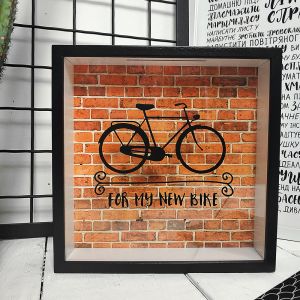 Копилка для купюр "For my new bike"