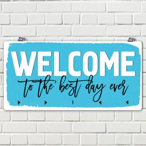 Ключница настенная "Welcome to the best day ever"