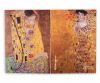 Оригинальный скетчбук "Золото Климта" -портрет Адель Блох-Бауэр,поцелуй.