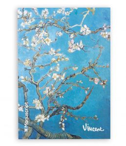 Оригинальный скетчбук "Цветущие ветки миндаля" Винсент ван Гог