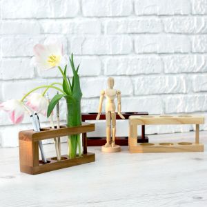 Деревянная подставка для канцелярии