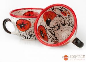 Чашка керамическая 0.5л. (55) (ручная работа)