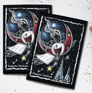 Магический блокнот с черными страницами (01)