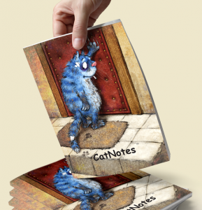 Творческий блокнот "Кот гуляка"