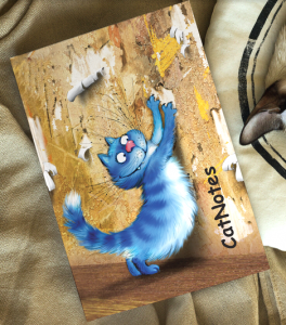 Творческий блокнот "Кот проказник"