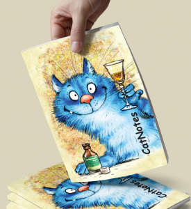 Творческий блокнот "Кот подружку ждет"