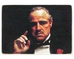 Постер деревянный "Крестный отец"